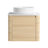 Space-saving Modern Vanity With Ceramic Art Sink, Premium Material