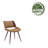 Ayrton Faux Leather Mid-Century Dining Chair-887205041