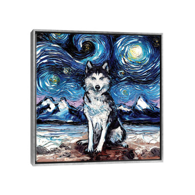 " Husky Night " by Aja Trier