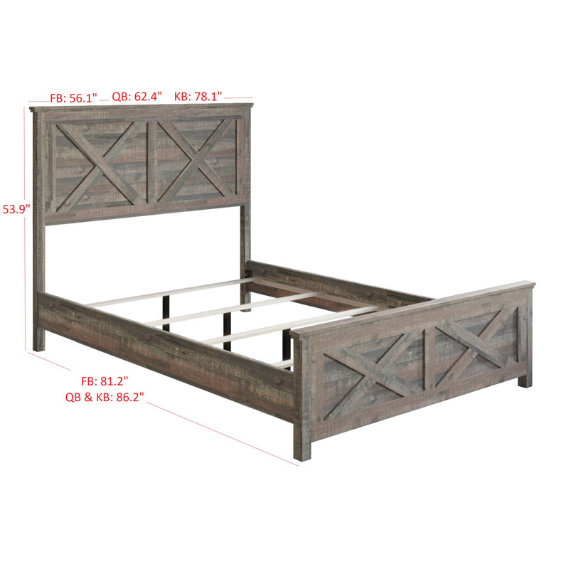 Mader Standard Storage Bed, Queen