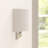 Matiana Steel Flush Mounted Sconce-755910712-687874463
