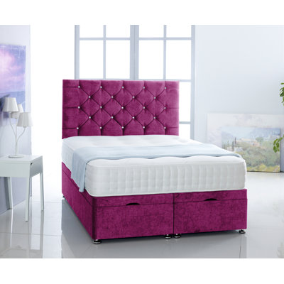 Virginia Upholstered Ottoman Storage Bed