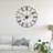 Estherlene Metal Wall Clock