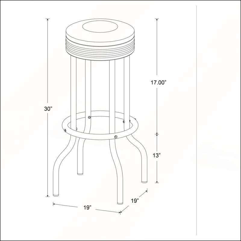 Ensemble de 2 tabourets pivotants rétro rouge et chrome, parfaits pour les bars modernes et traditionnels