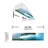Waterfall Rectangle Fixture Component Ceiling Light
