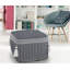 Repose-pieds bleu 18% 18 po 18 po