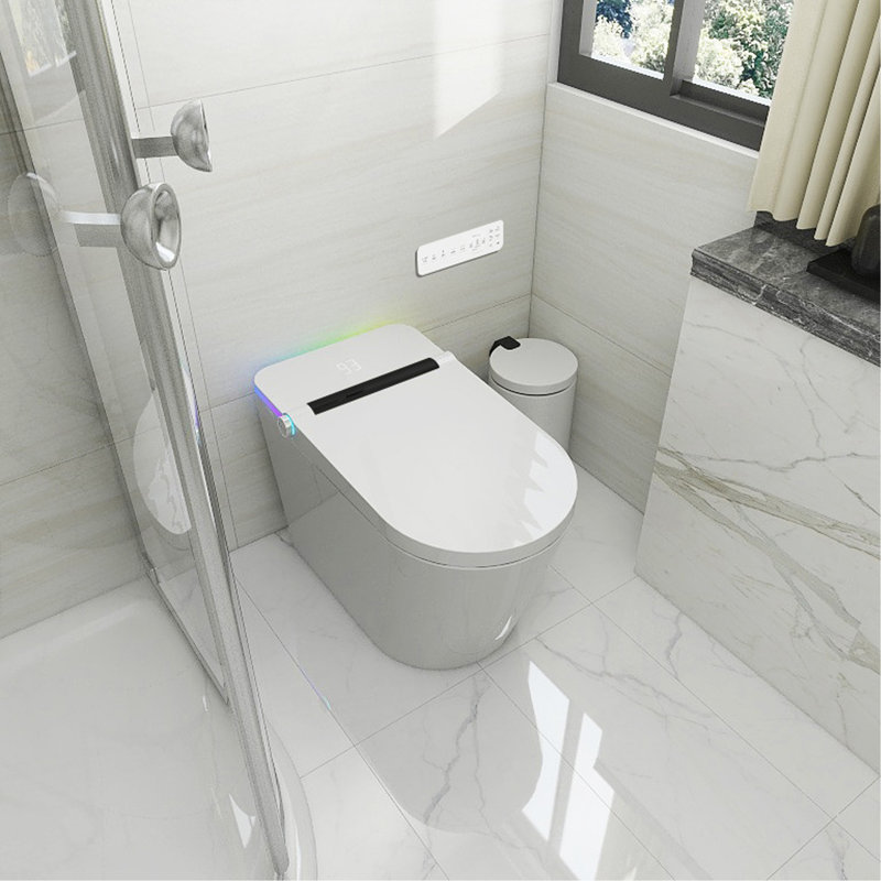 Toilette intelligente avec siège de bidet intégré