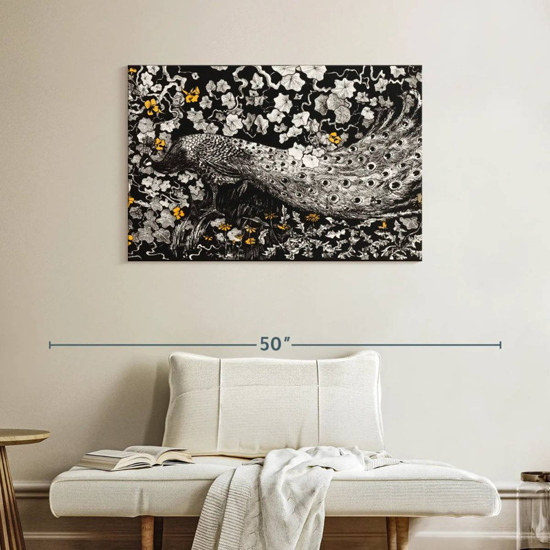 Brampt Pauw, 26" H x 39" W