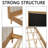Solid Wood Bed Frame with Upholstered Headboard
