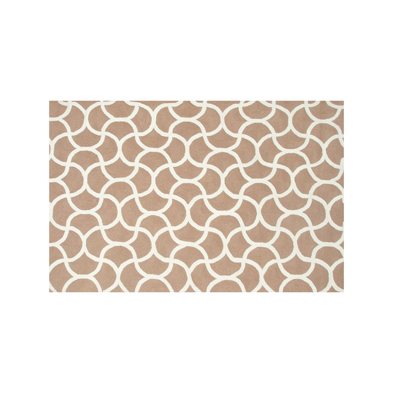 Geometric Indoor Rug, Rectangle 5' x 7'6"