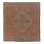 Antique Oversized Oushak Rug, Grand Medallion On Terracotta Field - Rug & Kilim