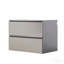 Armoire de garage murale, base en bois, tiroir - standard