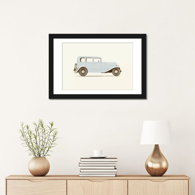 « pendant années 1930 voiture », reproduction d’impression sur toile