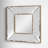Distressed Silver Square Accent Mirror, Wall Mirror for Living Room, Entryway, Office, Bedroom, Hallway-699693844