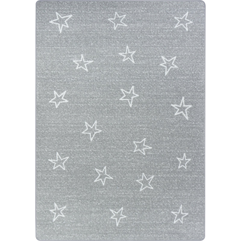 Shine On Cloudy by Joy Carpets Area Rug, Rectangle 7'8" x 10'9"