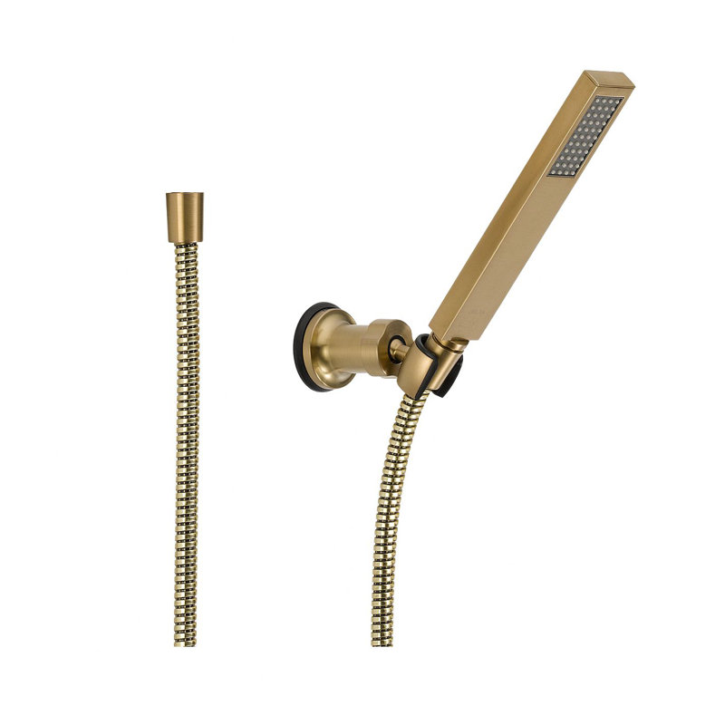 Vero Full/Standard Handheld Shower Head, Brilliance Champagne Bronze