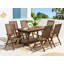 Dewaine 6 - Person Patio Dining Set with Rectangular Table