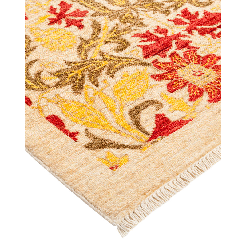 Arts & Crafts One-of-a-Kind 8' 0" X 10' 0" Hand Knotted Area Rug