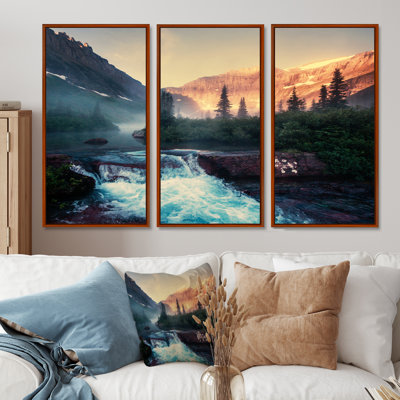 " Glacier National Park Montana " 3 - Pieces