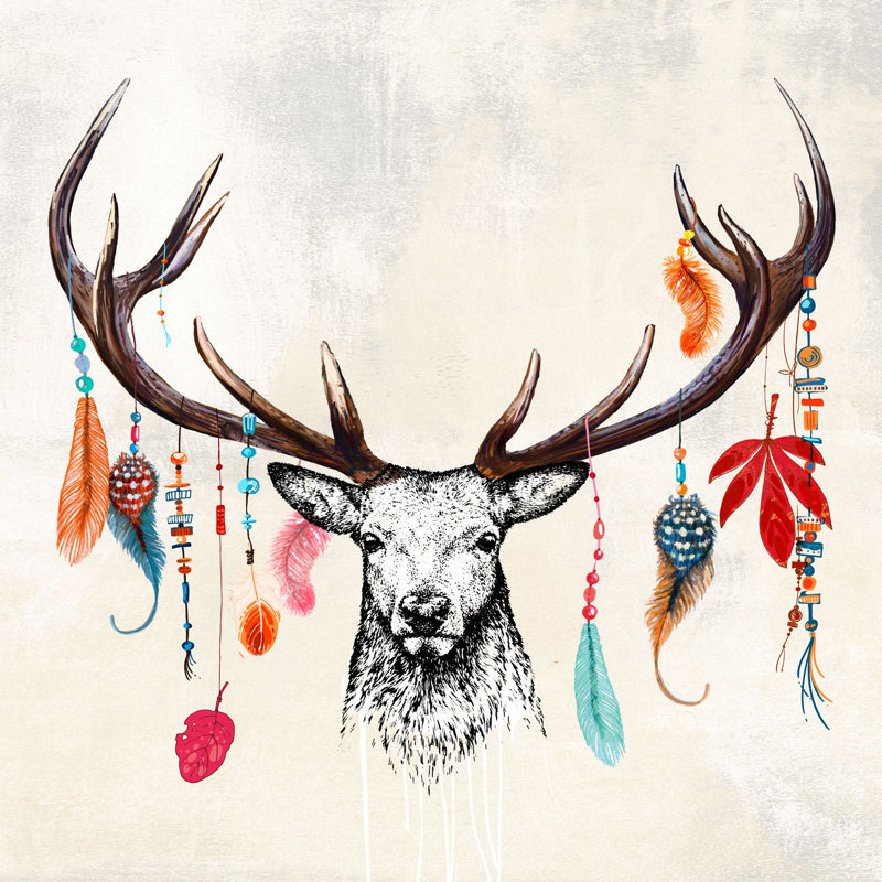 Wild Mesmerizer - Wrapped Canvas Art Prints, 70cm H x 70cm W x 4cm D