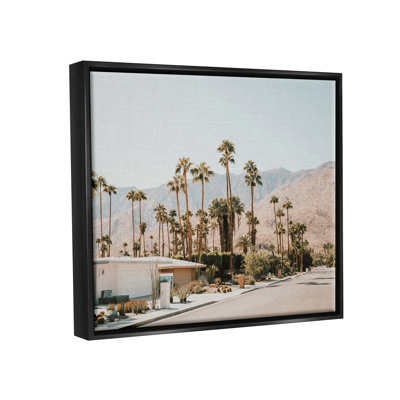 " Summer Villa Town Palm Trees " by Krista Broadway