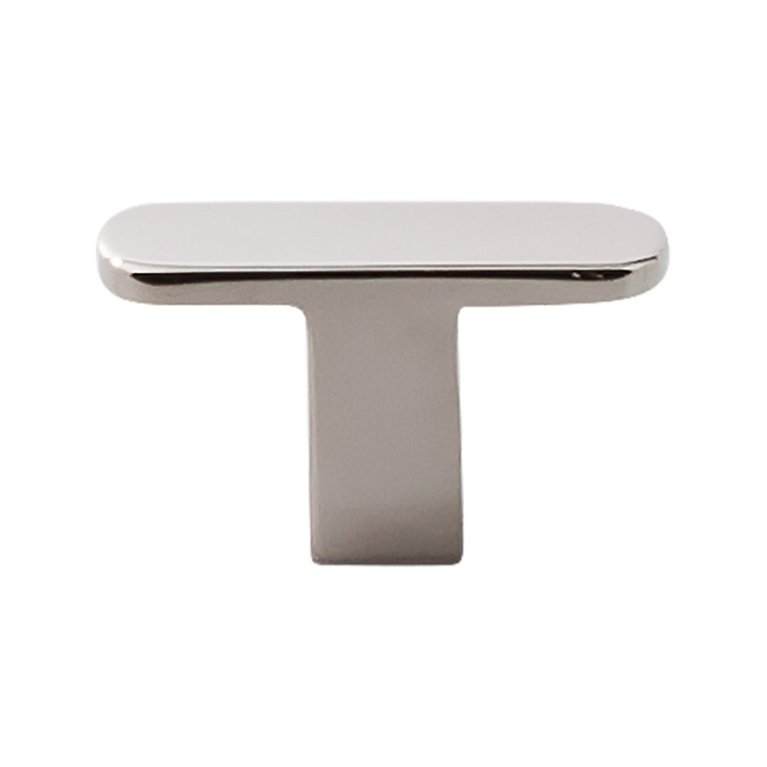 Stainless T 1 5/8" Length Geometric Knob Top Knobs