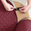 Housse de fauteuil pour 1 canapé, housse de canapé antidérapante pour chien, housse de protection de meuble avec sangles élastiques pour animal de compagnie Chat (vin)-2028918027-2117536462