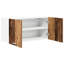 Vidaxl Hanging Cabinet With Storage Riga Artisan Oak 80 X 31 X 40 Cm-121218053-121218052