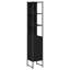 Bathroom Cabinet Brown Oak 33X33x185.5 Cm Engineered Wood-1812149155