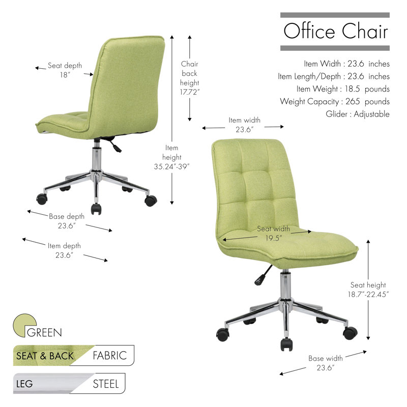 Farrington Gurney Office Chair, Green