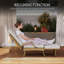 Long Single Chaise with Cushions-199102573