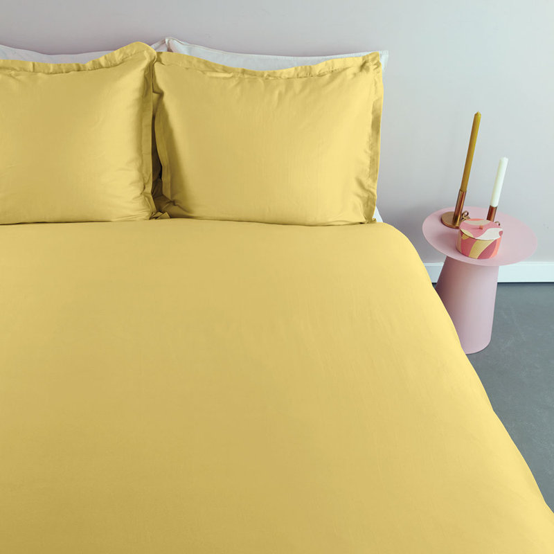 Ensemble de housse de couette réversible 3 pièces Smoothies , Jaune