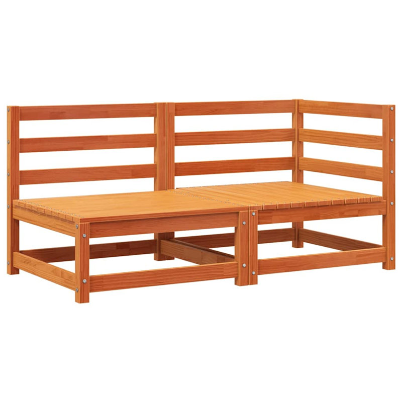 70cm Wide Rectangle Patio Sofa, Natural