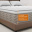 Matelas hybride rafraîchissant 12 po - Mousse à mémoire de forme et ressorts ensachés, respirant, isolant, certifié Certipur-US-1754013082