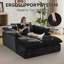 Chaise longue surdimensionnée 69 po en chenille désossée sans assemblage-1318377937