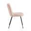 Langione Fabric Dining Chairs with Steel Legs-215168065