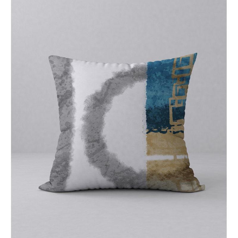 Reversible Throw Pillow, 24" x 24"