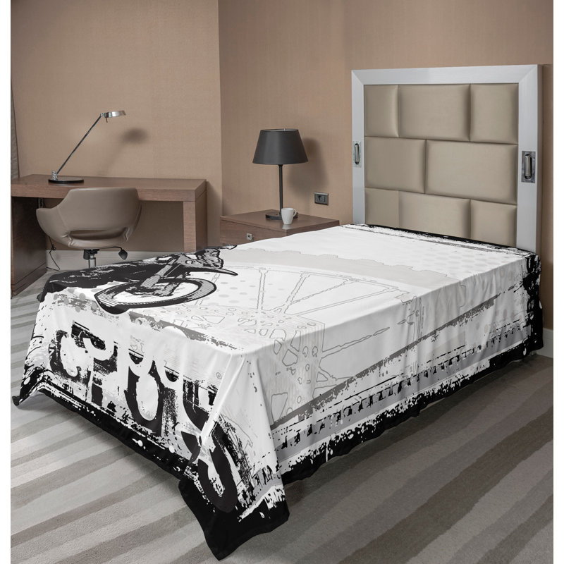 Drap plat Ambesonne, Drap plat pour lit simple