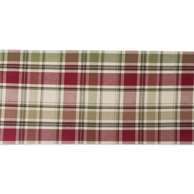 Nyzaiah Plaid 100% Cotton Table Runner