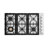 ZLINE 36 in. Gas Cooktop with 6 Burners-88770055