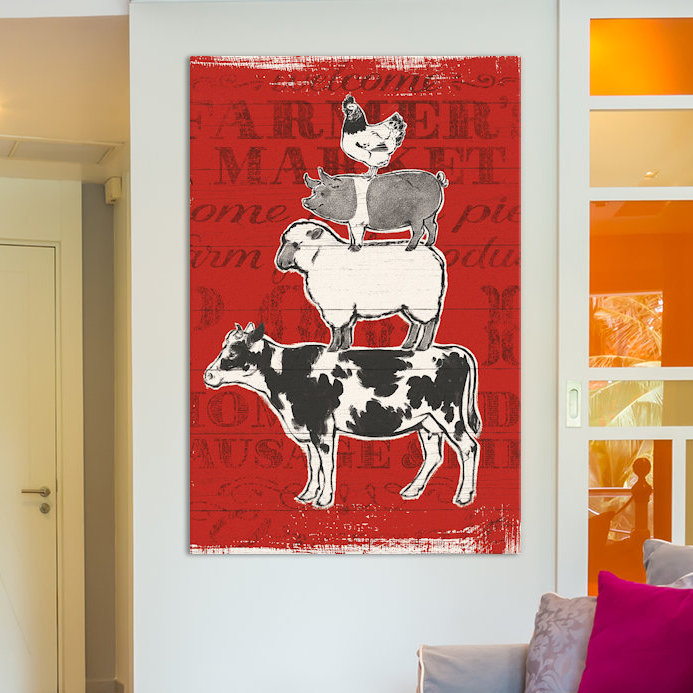 Publicité sur toile tendue, "marché des agriculteurs" vi, H 26 po x l 18 po x P 1,5 po