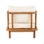 Canape Acacia Club Chair With Cream Cushion