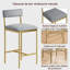 Ensemble de tabourets de bar 4pack Luxury