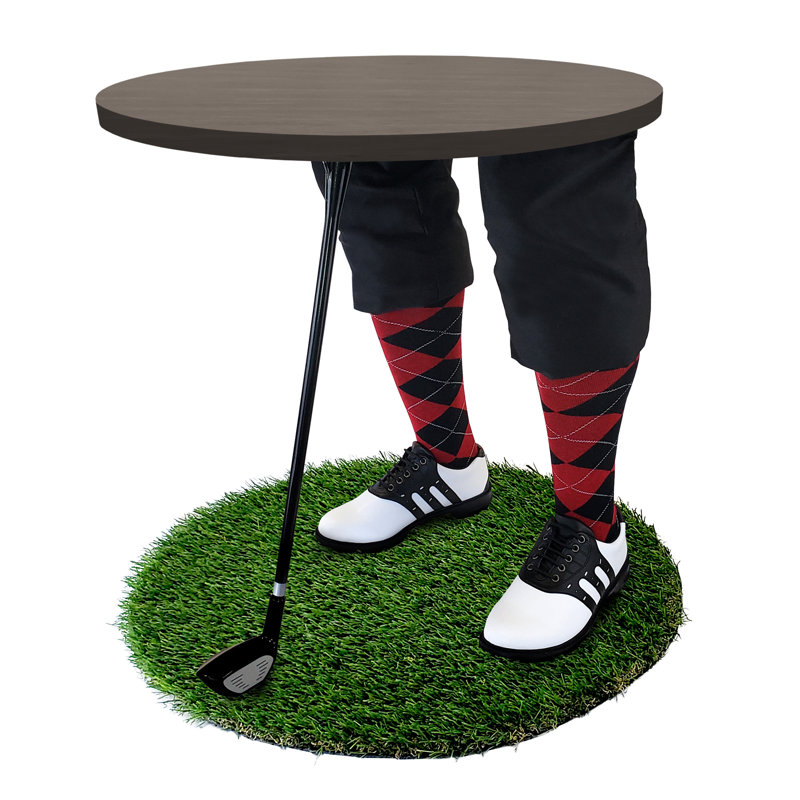 Table de bout abstraite, Argent