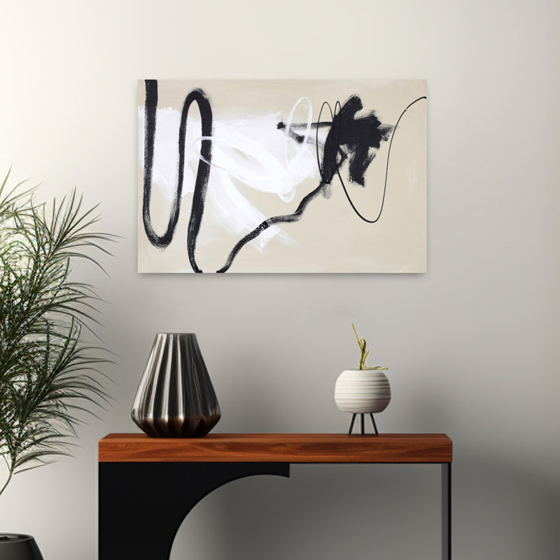 Less But Better Minimalist, art abstrait, H 16 po x l 24 po