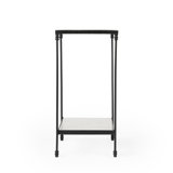 Larkin Marble & Iron Side Table