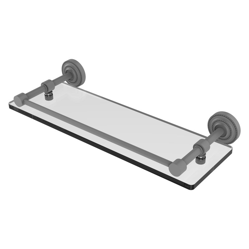 Marchmont Bracket Shelf, Matte Gray
