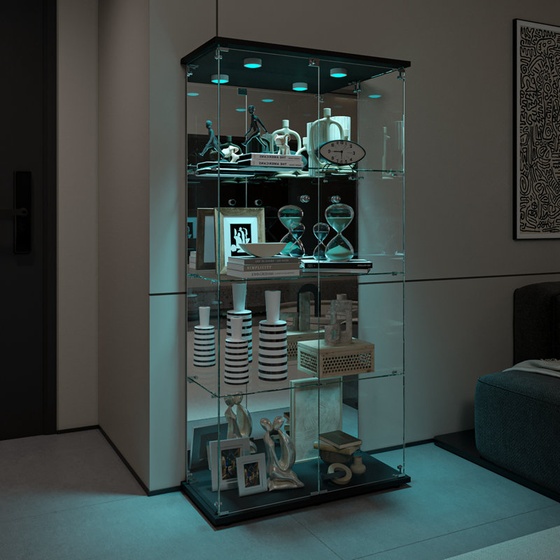 Display Cabinet, Black