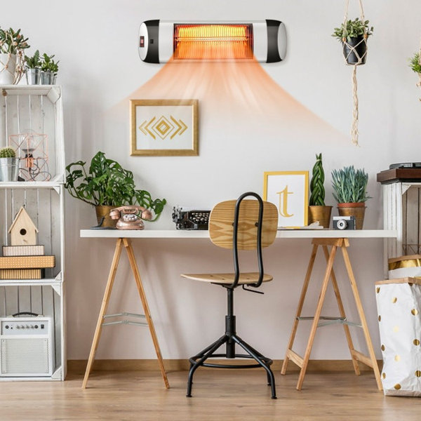 F4 Chaufferette électrique infrarouge murale 1500 Watts - Wayfair Canada