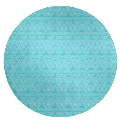 Chenille Geometric Indoor Rug